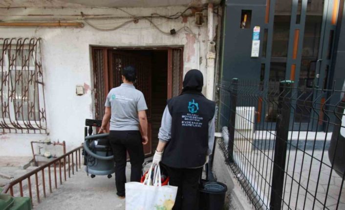 Büyükşehir’den 7 ayda 2 bin 288 ev temizliği hizmeti