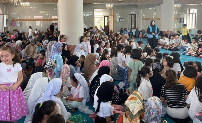 Camii çocuk buluşması gerçekleştirildi
