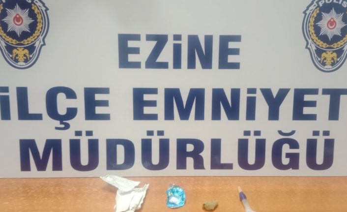 Çanakkale’de uyuşturucu operasyonu: 1 tutuklama