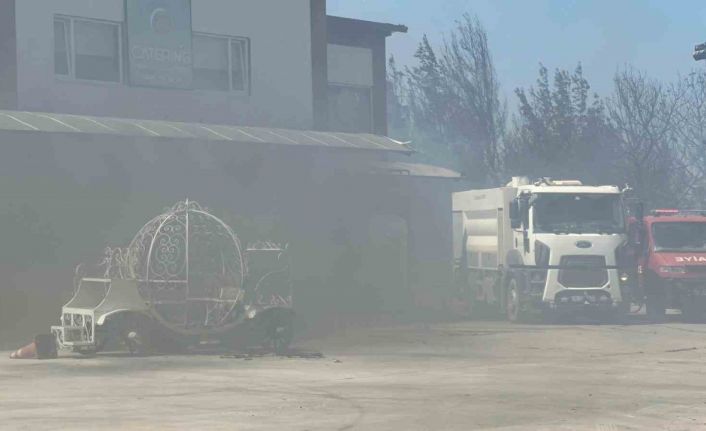 Çanakkale’de yangın işletmelere işletmelere sıçradı