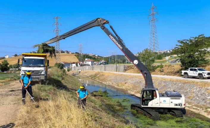 Çark Deresi ve çevresi için temizlik çalışmaları devam ediyor