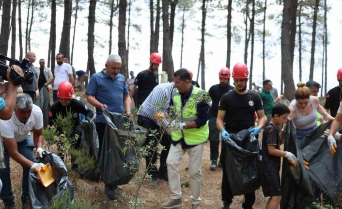 Çekmeköy’de yangın tehlikesine karşı temizlik seferberliği