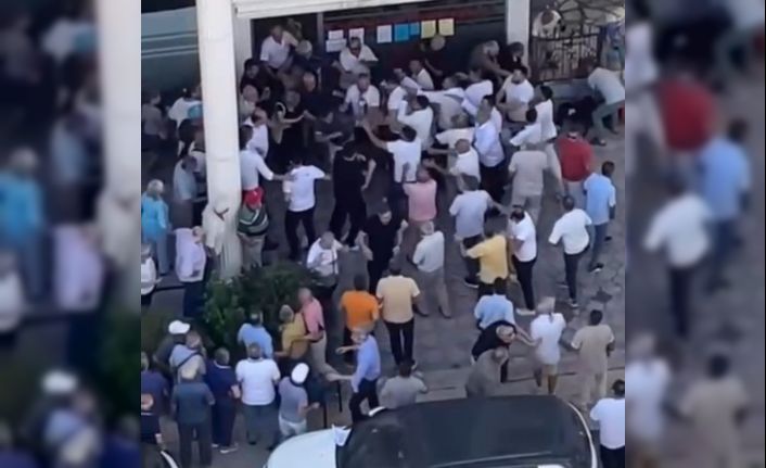 CHP mahalle seçiminde kavga