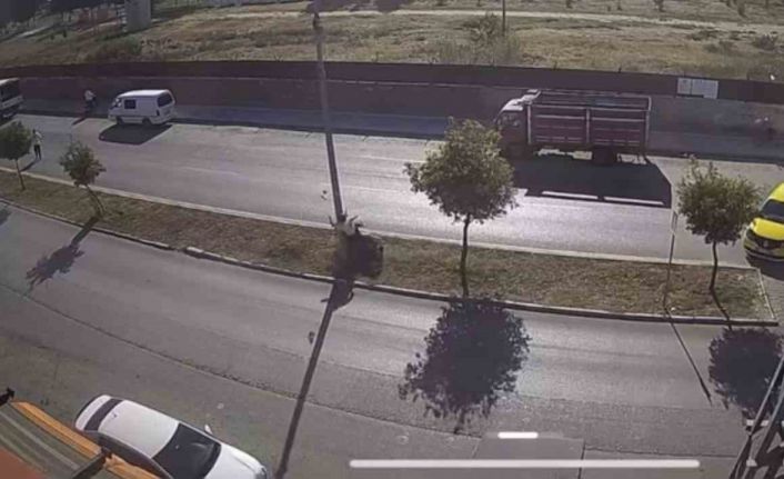 Cinayet gibi kaza kamerada