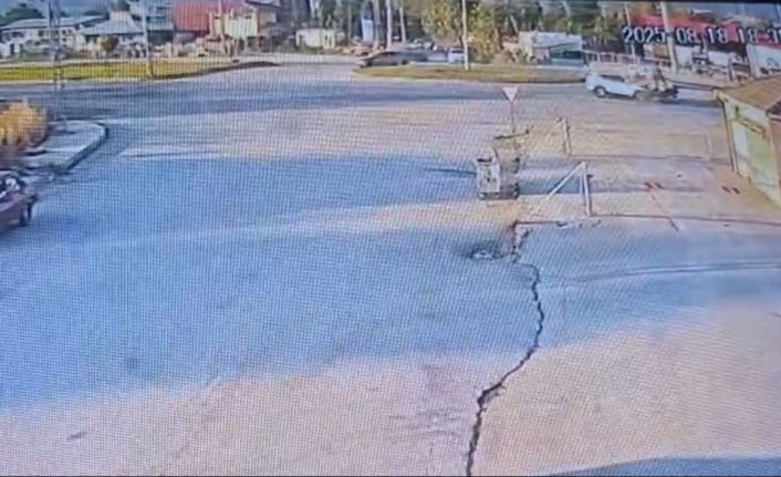 Cip çapa motoruna çarptı: 1 yaralı