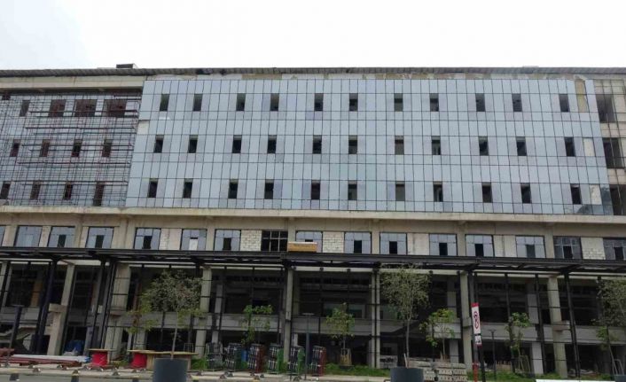 Çocuk Hastanesi inşaatında sona doğru