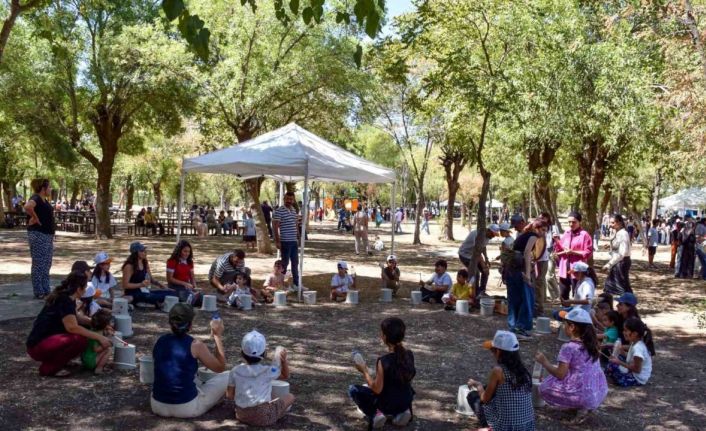 Çocuklar sanatla buluştu