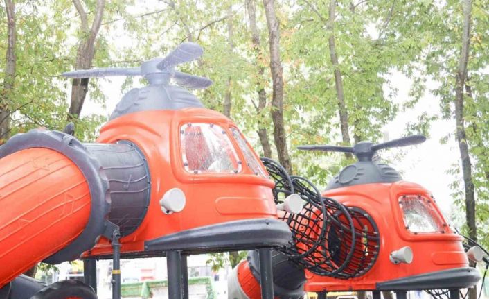 Çocuklara ilham veren havacılık konseptli park hizmete girdi
