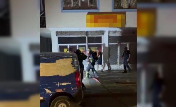 Çocukların dikkati yangının büyümesini engelledi