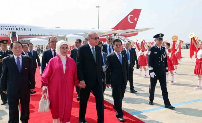 Cumhurbaşkanı Erdoğan Çin’de