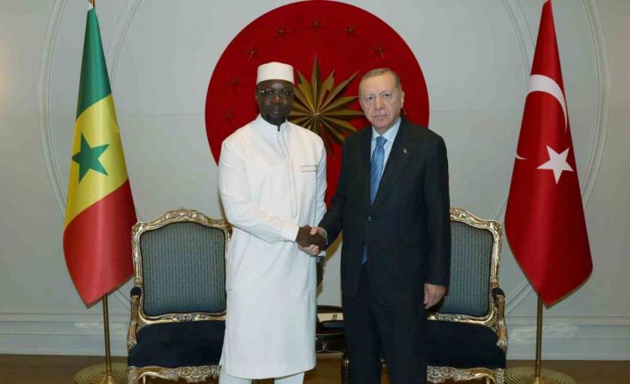 Cumhurbaşkanı Erdoğan, Senegal Başbakanı Sonko’yu kabul etti