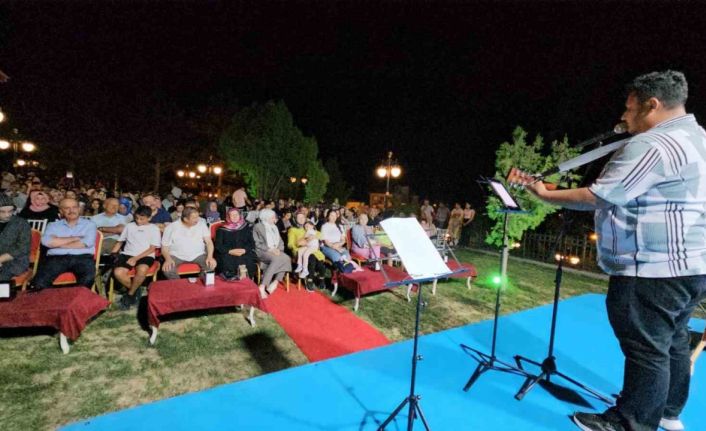 Darende’de yaz akşamlarına sanat dolu dokunuş