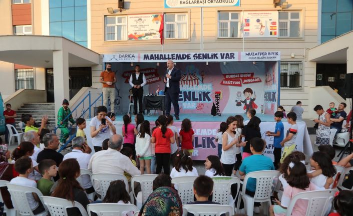 Darıca’da çocuklar için mahalle şenlikleri başlıyor