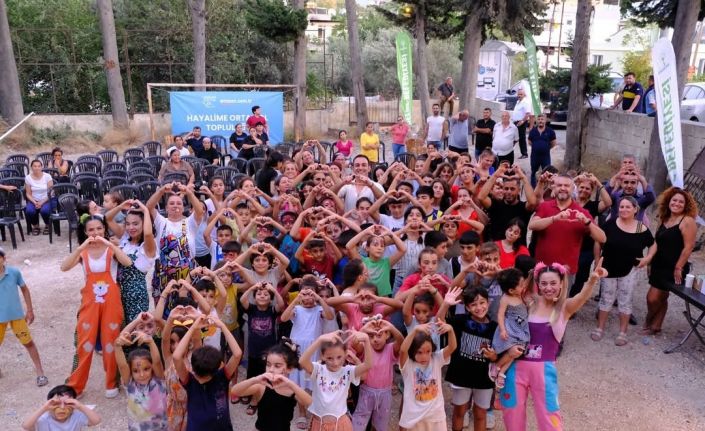 Defne Belediyesi’nin Bostancık Mahallesi’nde düzenlediği etkinlikte çocuklar doyasıya eğlendi