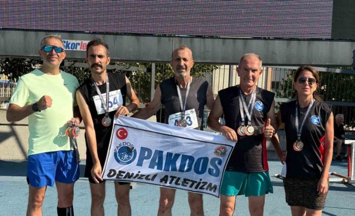 Denizlili atlet 65 yaş kategorisinde 30 yıldır kırılamayan rekoru kırdı