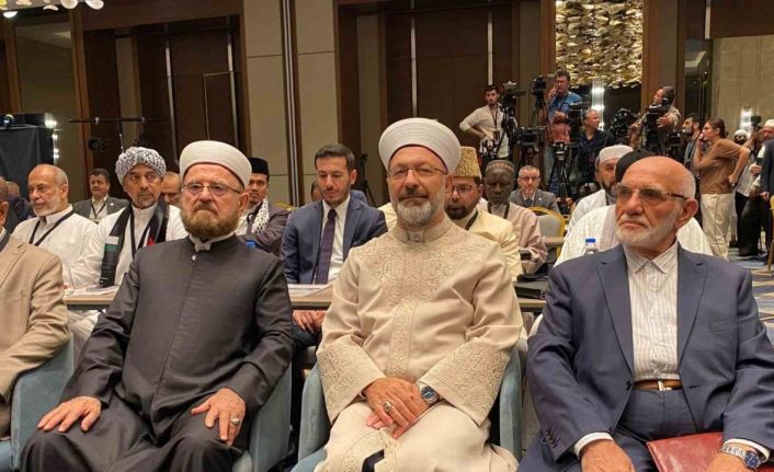 Diyanet İşleri Başkanı Ali Erbaş: "Soykırımcı siyonistler Müslümanlar için en büyük tehdittir"
