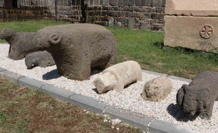 Diyarbakır Müzesi’nde 91 yıl sonra koç ve koyundan yapılmış mezar taşları ziyarete açıldı
