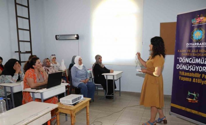 Diyarbakır’da ‘Bir kendime bir arkadaşıma dikiyorum’ atölyesi