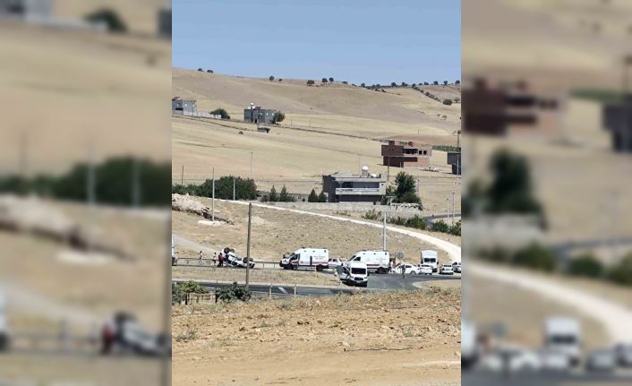 Diyarbakır’da otomobil takla attı: 2 yaralı