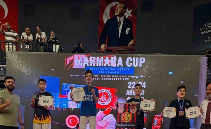 Diyarbakırlı kareteci, 22 ülkenin katıldığı şampiyonada 2. oldu