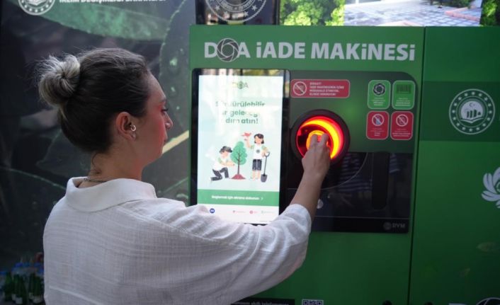 DOA makineleri Samsun’da 49 binden fazla içecek ambalajı topladı