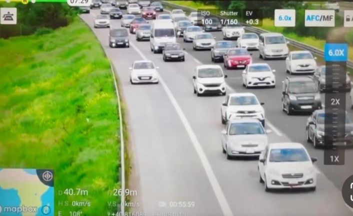 Düzce’de 140 araç trafikten men edildi