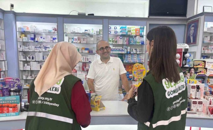 Eczaneler, Yeşilay elçisi oldu