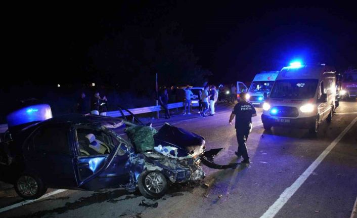 Edirne’de feci kaza: 1’i ağır 5 yaralı