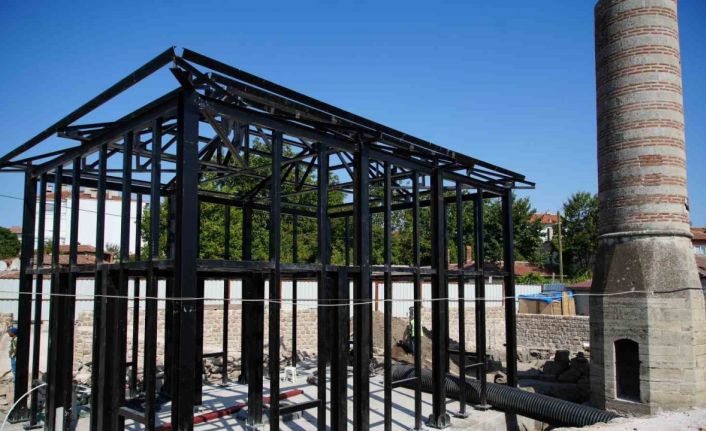 Edirne’de yarım minaresiyle ayakta kalan tarihi mescit restore ediliyor