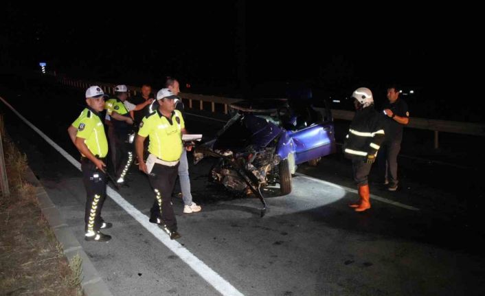 Edirne’deki kazada ağır yaralı sürücü hayatını kaybetti