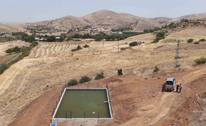 Elazığ İl Özel İdaresi’nden 6 adet sulama suyu tesisi