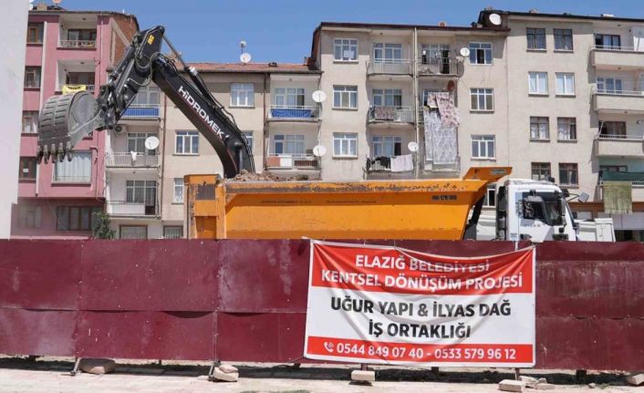 Elazığ’da Kentsel Dönüşüm Projesinde ilk temel atılıyor
