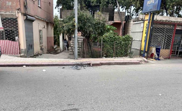 Elektrik teli havai fişek gibi patladı