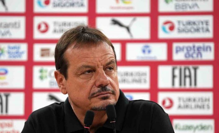 Ergin Ataman: "Hedefimiz madalya kazanmak"