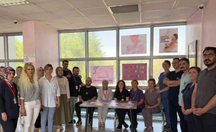 ERÜ Hastaneleri’nde, "1-7 Ağustos Dünya Emzirme Haftası" kutlandı