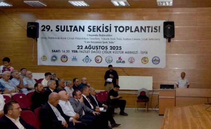 ERVAK 29. Sultan Sekisi toplantısını İspir’de gerçekleştirdi