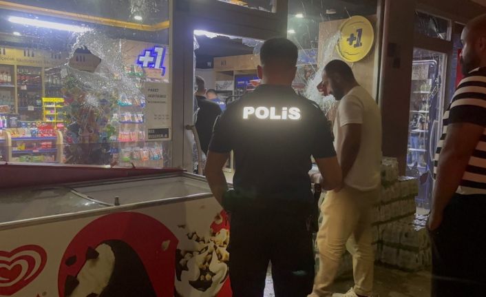 Erzincan’da alkollü şahıs işyerine saldırdı