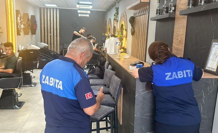 Erzincan’da kuaförler denetlendi