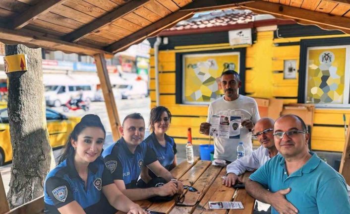 Erzincan’da polis ekipleri vatandaşlar için sahada
