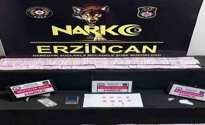 Erzincan’da uyuşturucu ticaretinden 2 kişi tutuklandı