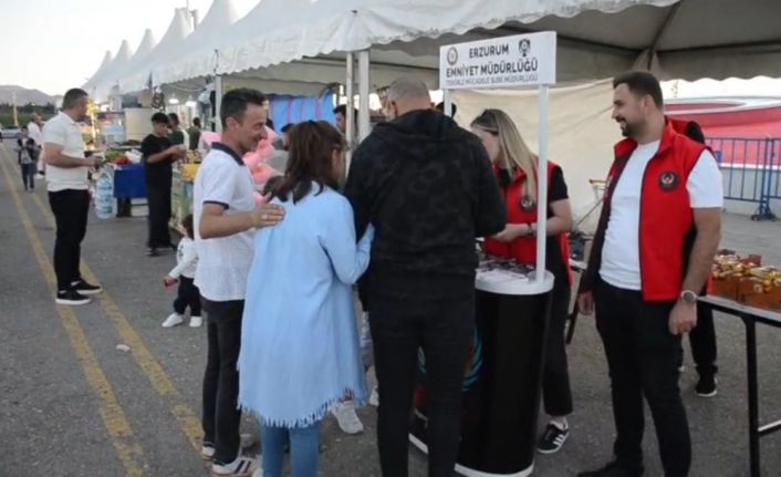 Erzurum polisinden 16 bin 500 kişiye bilgilendirme