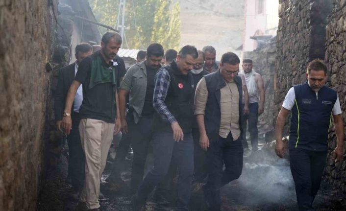 Erzurum’daki yangın kontrol altına alındı