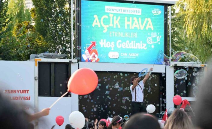Esenyurt’ta açık hava etkinlikleri vatandaşlardan tam not aldı