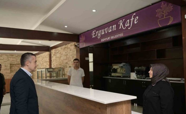 Esenyurt’ta Erguvan Kafe yakında hizmete girecek