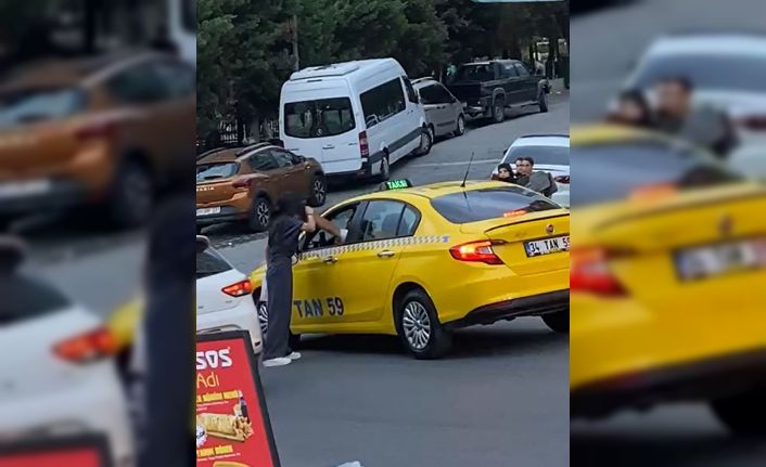 Esenyurt’ta tartıştığı kızı yumruk atarak bayıltan taksici kaçtı