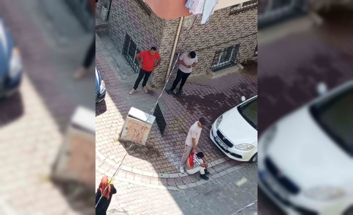 Esenyurt’ta televizyon çalan şahsı kovaladı yakalayıp polise teslim etti