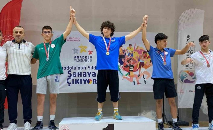 Eskişehirli sporcunun güreş başarısı