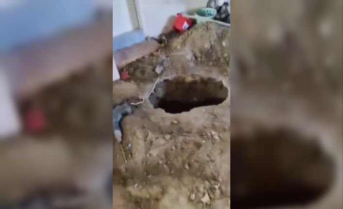 Eve girdiğinde gördüklerine inanamadı: Miras kavgası, define aramaya döndü