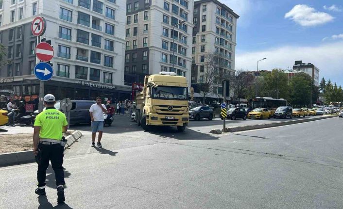 Eyüpsultan’da hafriyat kamyonu kadını ezdi