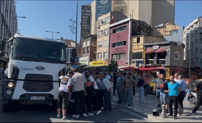 Ezilmekten kıl payı kurtuldu